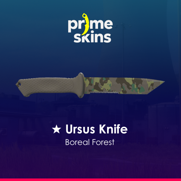 09/10 ★ Ursus Knife | Boreal Forest